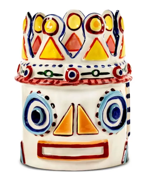 Serax Sicily 3D painted vase