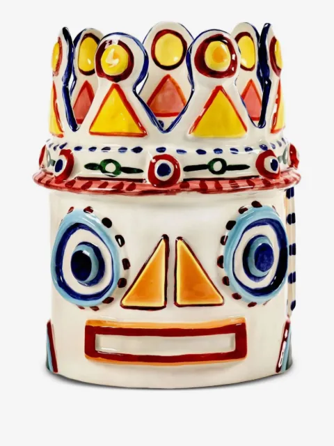 Serax Sicily 3D painted vase
