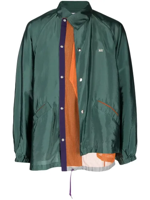 Kolor asymmetric lightweight jacket