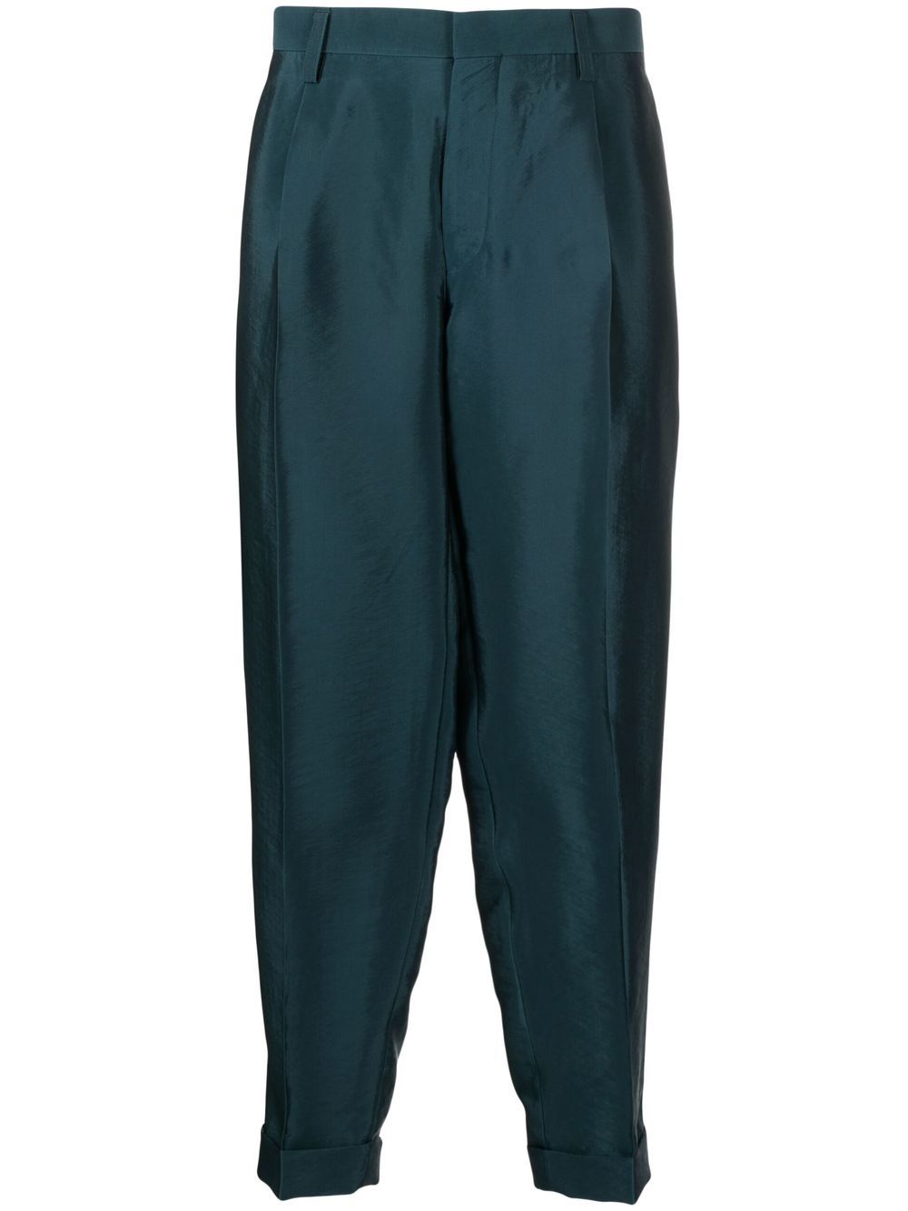 

Kolor cropped tapered-leg suit trousers - Green