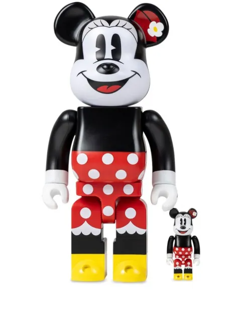 MEDICOM TOY x Disney Minnie Mouse BE@RBRICK figure set