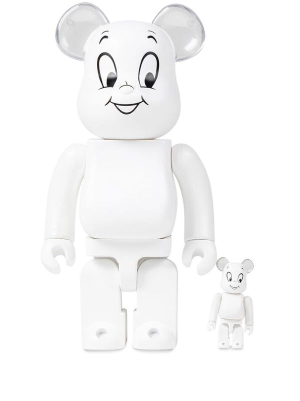 MEDICOM TOY Casper The Friendly Ghost BE@RBRICK 100% And 400 