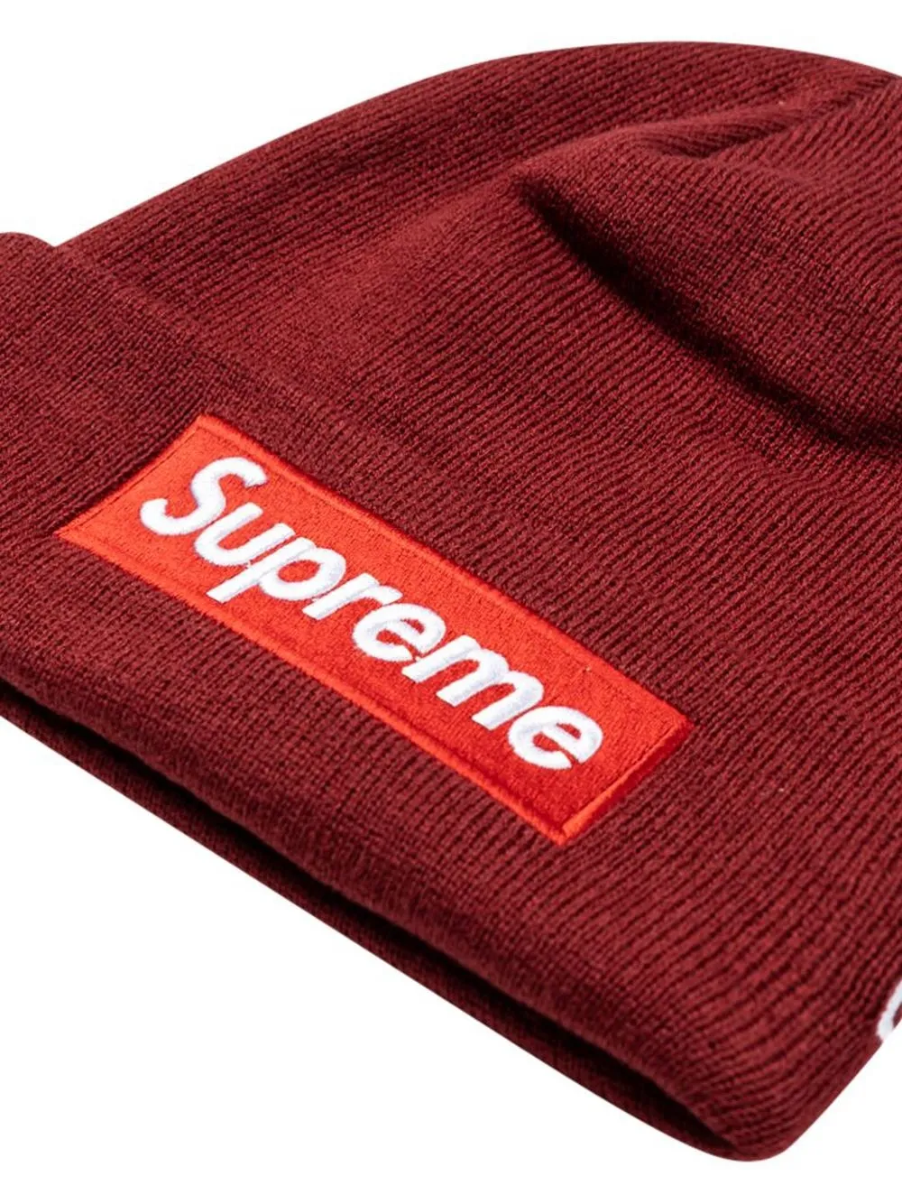 Supreme x New Era Box Logo Beanie