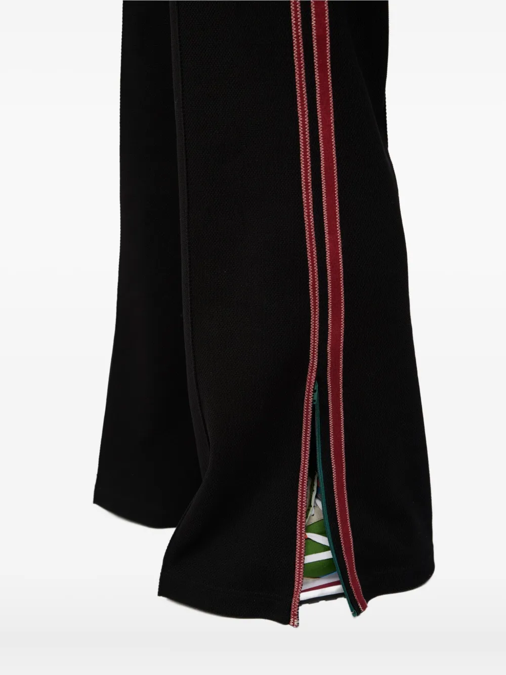 Kolor Side-stripe Drawstring Trousers In Black