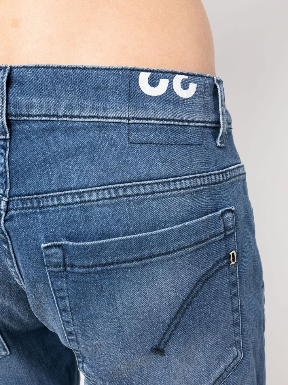 DONDUP Slim-fit jeans Blauw