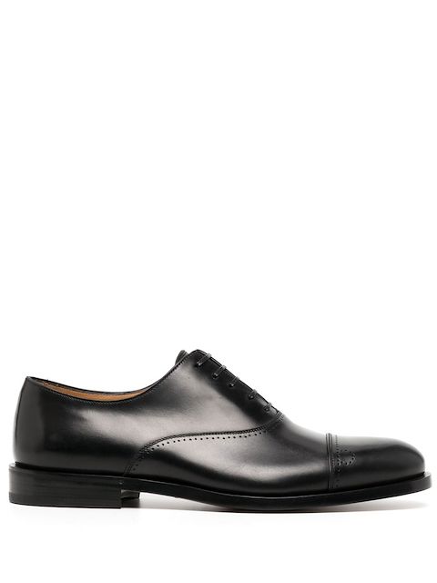 Ferragamo lace-up leather Oxford shoes