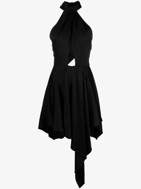 Stella McCartney asymmetric halterneck dress 