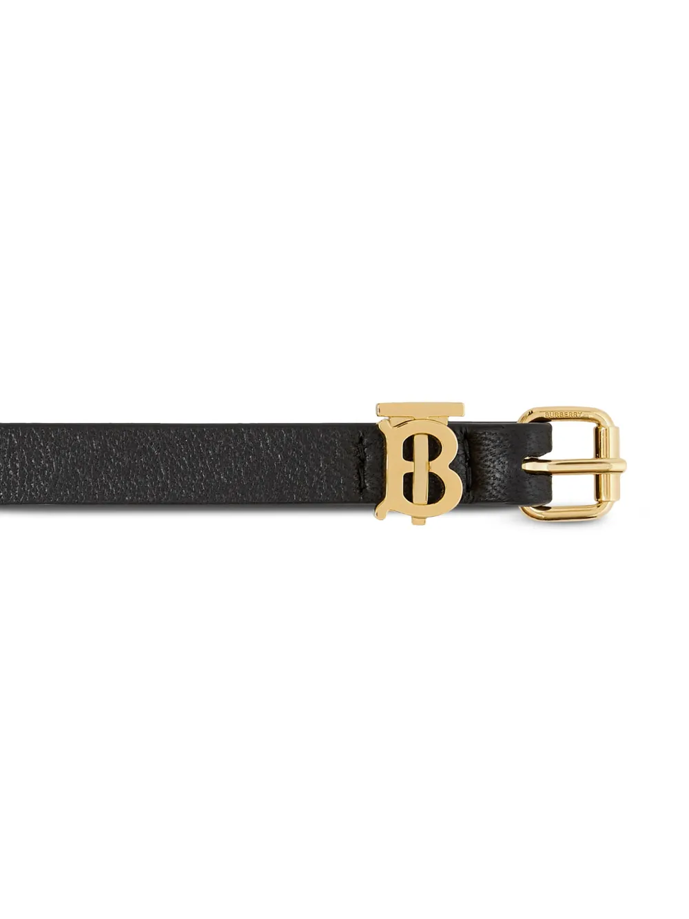 Burberry Monogram Leather Bracelet Farfetch