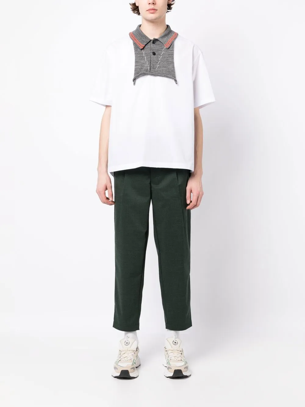Kolor Straight broek - Groen