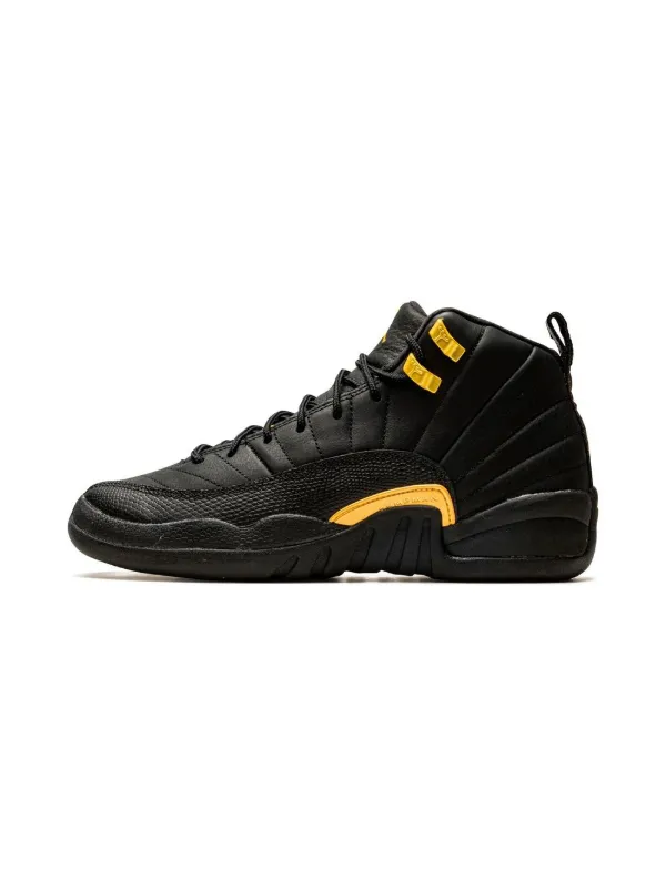 Jordan 12 black mens sales