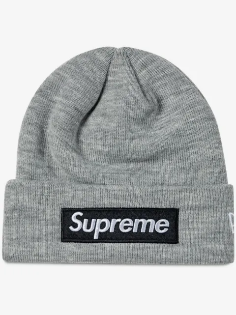 Supreme x New Era Box Logo knitted beanie