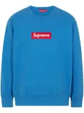 Supreme Box Logo crew-neck sweashirt - Blue