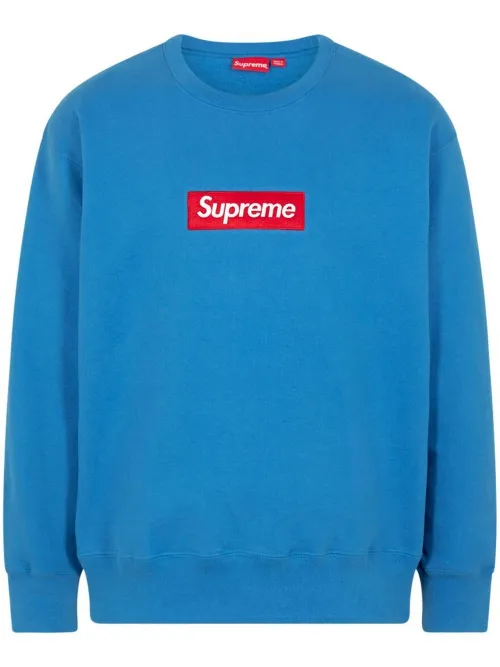Supreme sweat à logo Box - Bleu - Supreme - Modalova
