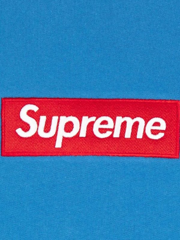 supreme box logo crewneck Bright Royal S