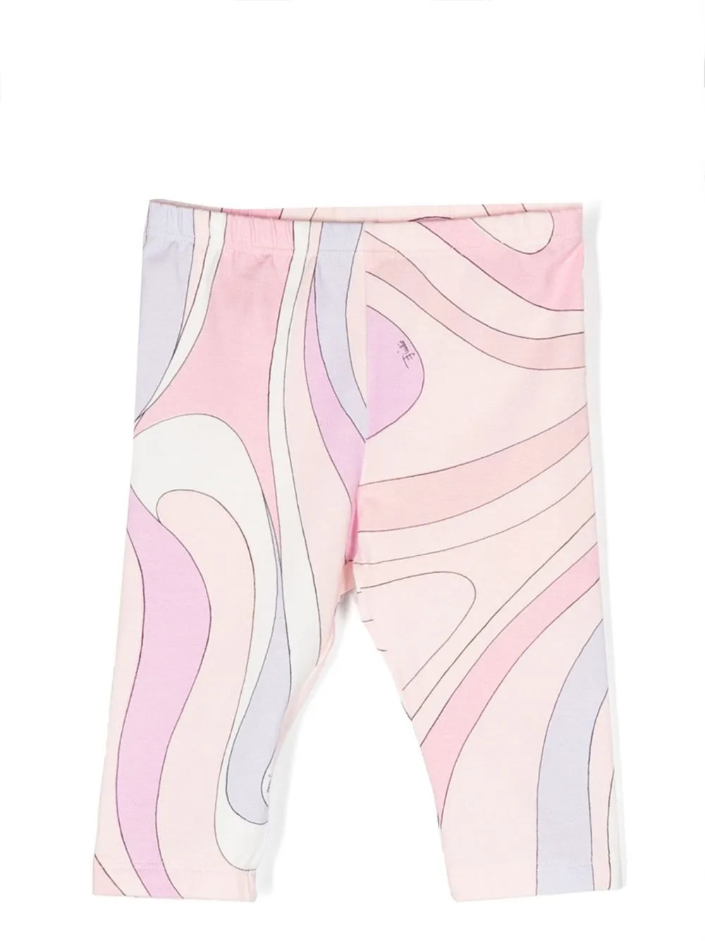 

PUCCI Junior swirl-print stretch-cotton leggings - Pink