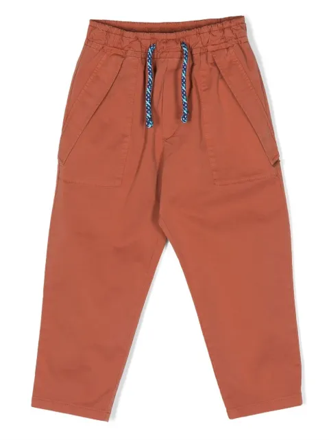 Missoni Kids drawstring-waistband trousers