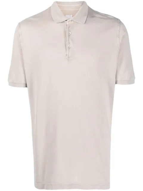Fedeli short-sleeve polo shirt 