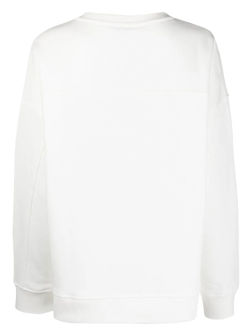 Shop Tommy Hilfiger Embroidered-logo Detail Sweatshirt In White