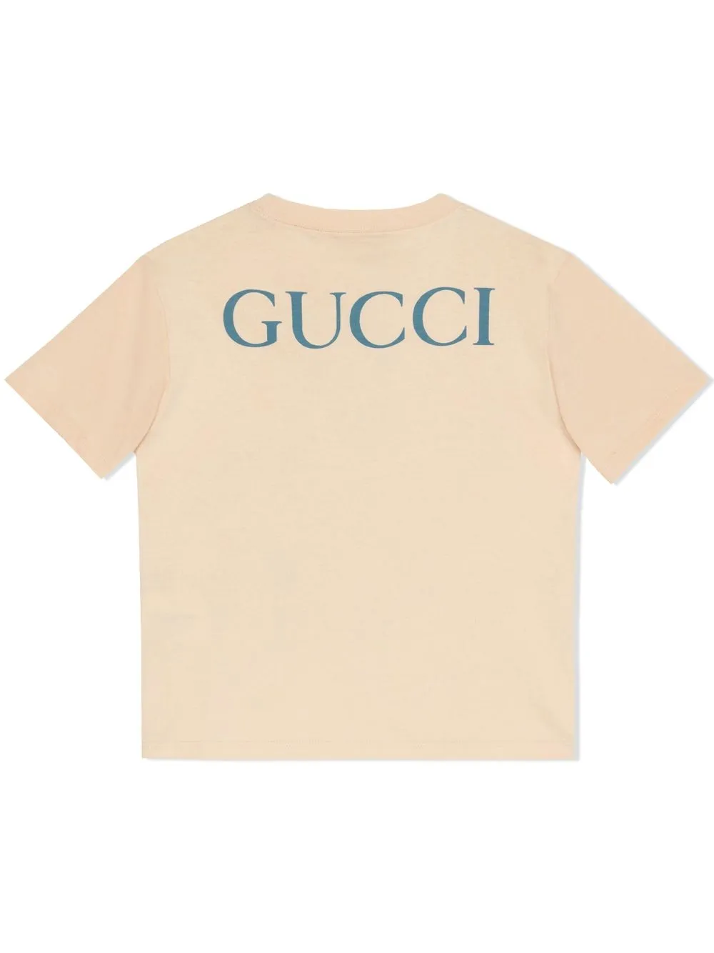 Gucci Kids T-shirt met print - Beige