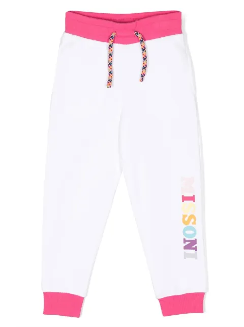 Missoni Kids logo-print track pants