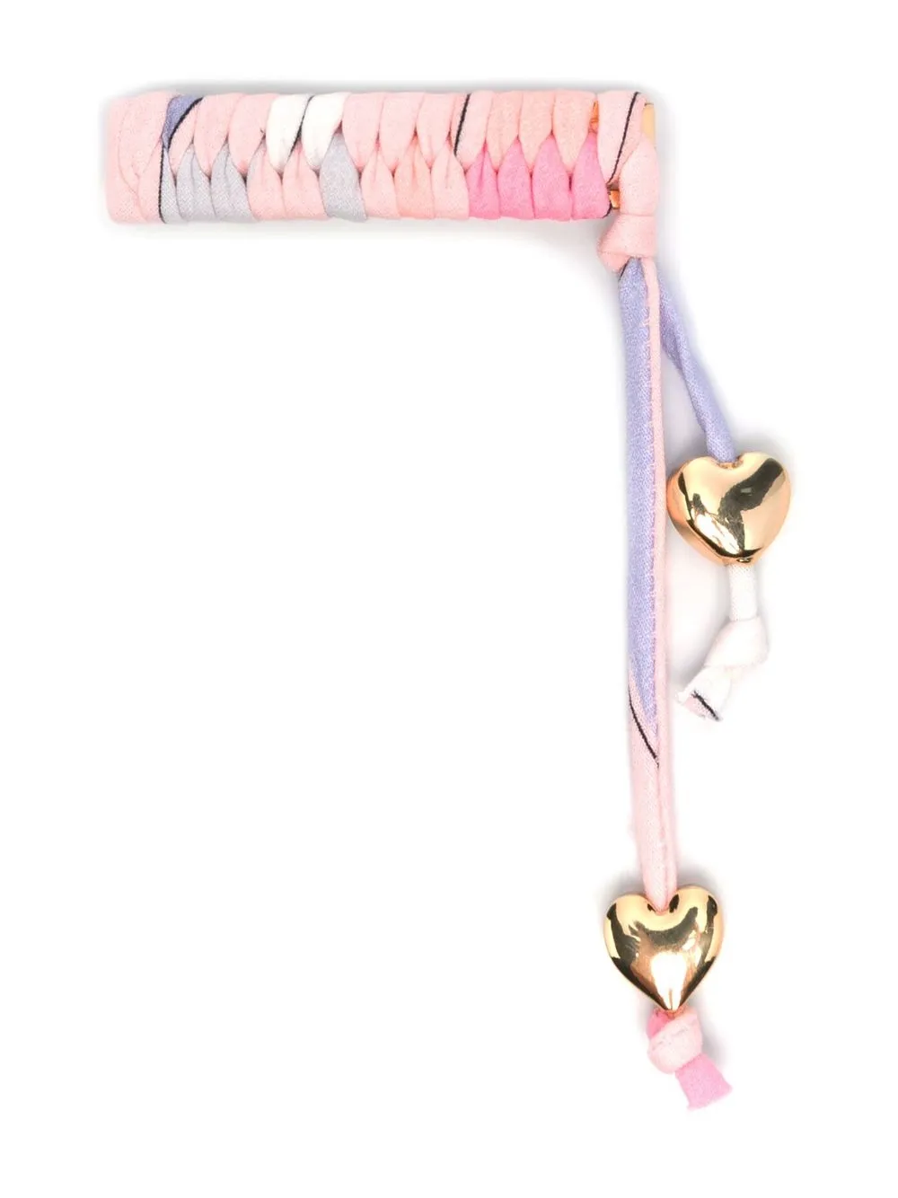 

PUCCI Junior heart charm-detail hair band - Pink