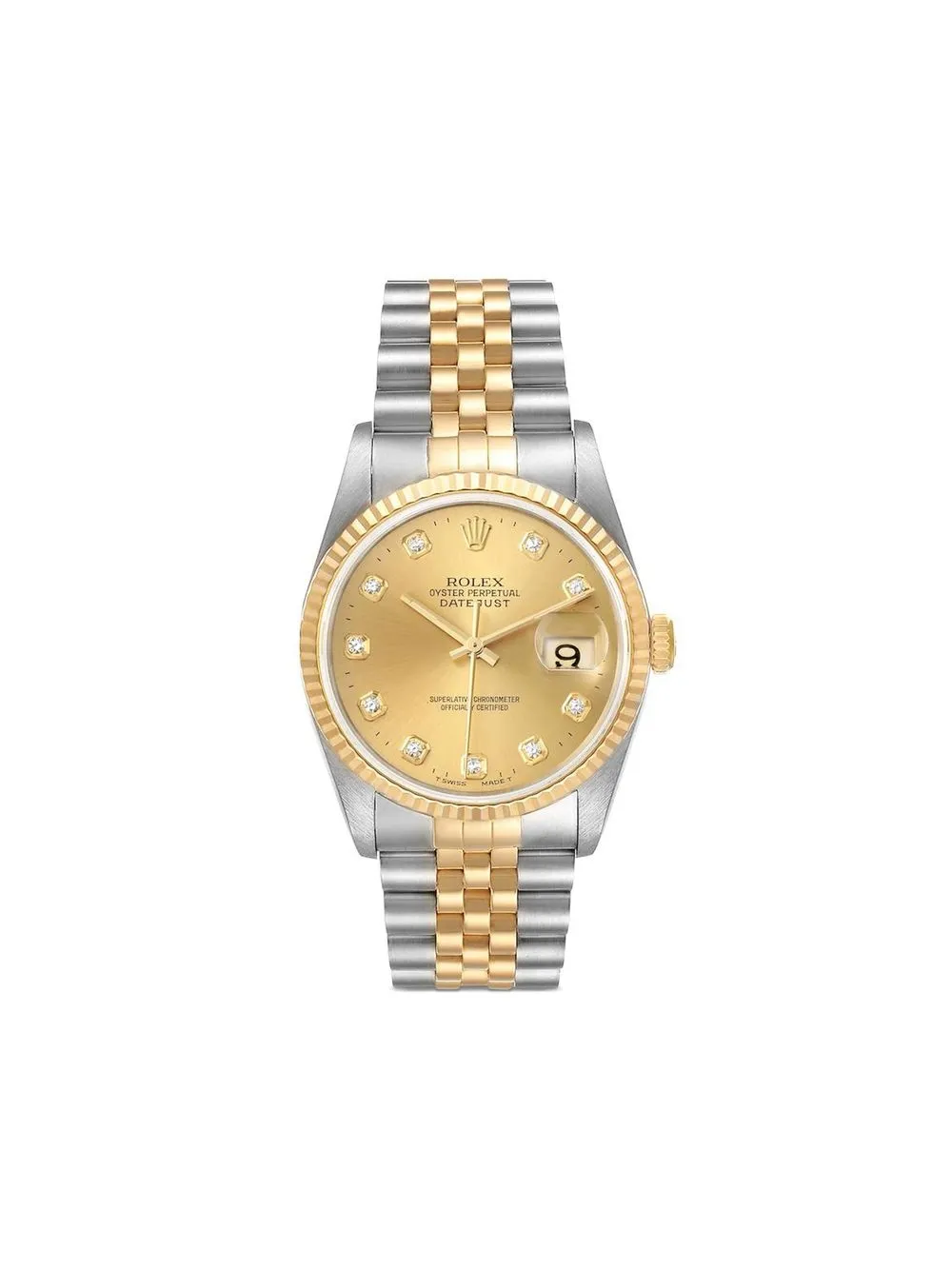 

Rolex 1991 pre-owned Datejust 36mm - Gold