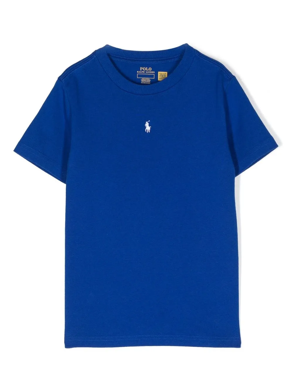 

Ralph Lauren Kids playera con logo Polo Pony - Azul