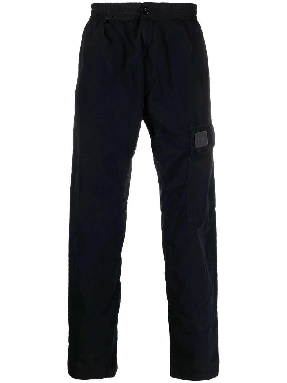 

C.P. Company pantalones cargo con parche del logo - Azul