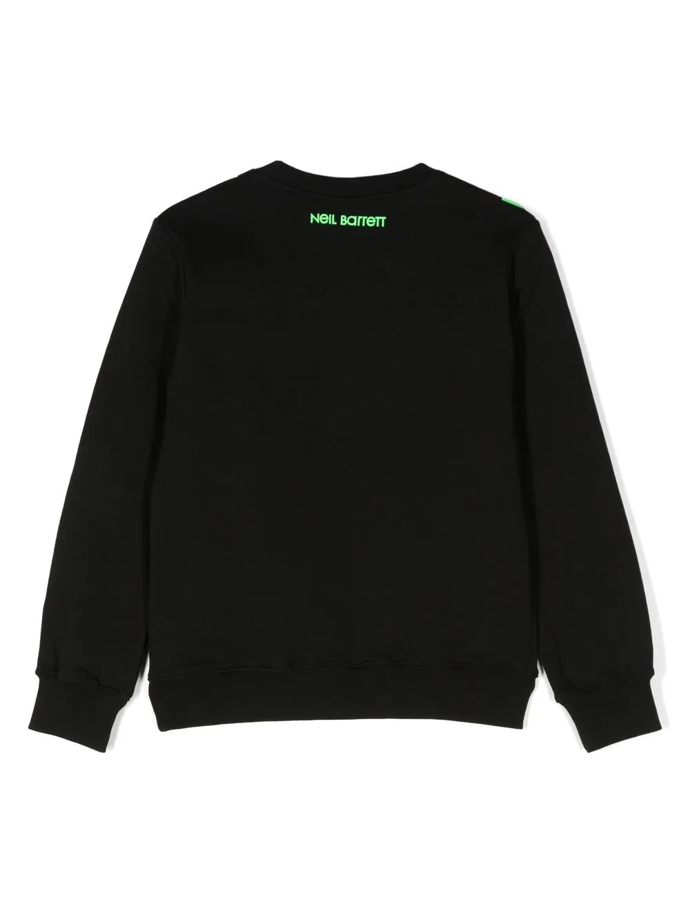 Neil Barrett Kids Sweater met logoprint - Zwart