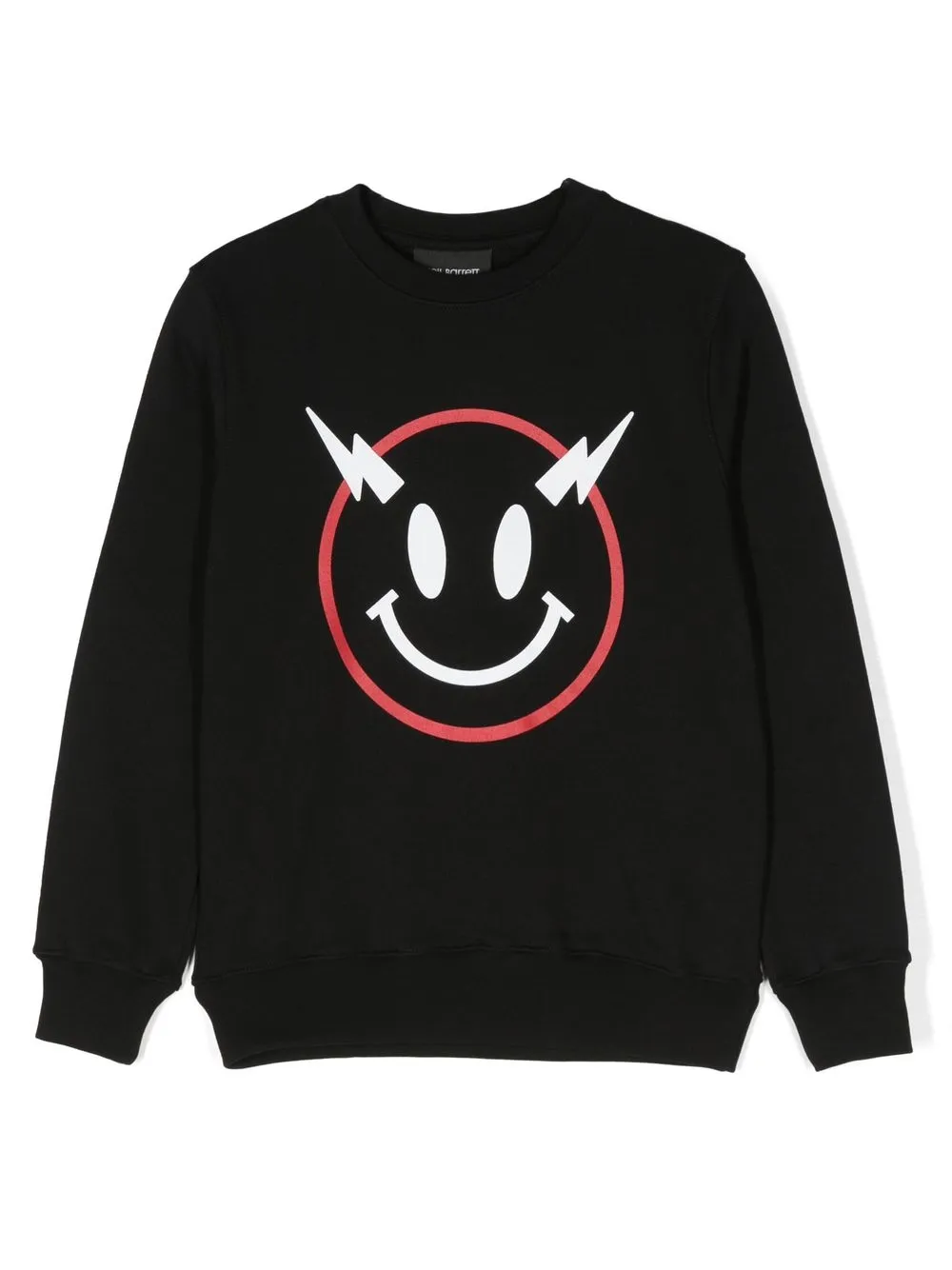 

Neil Barrett Kids graphic-print cotton sweatshirt - Black