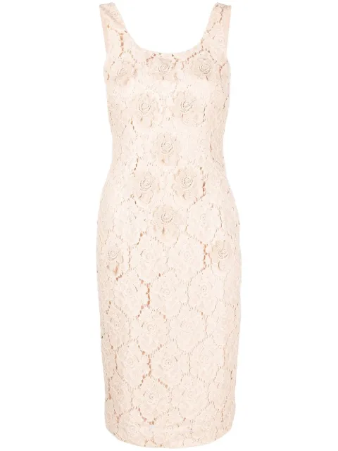 Max Mara Orione floral-lace dress