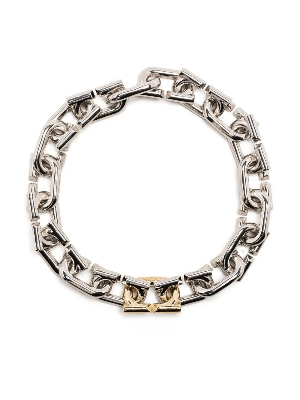

Ferragamo Gancini-link bracelet - Silver