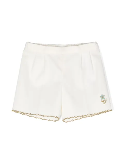 Gucci Kids logo-embroidered shorts