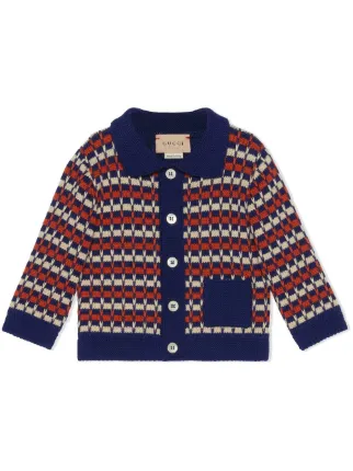 Gucci Kids ストライプ カーディガン - Farfetch 