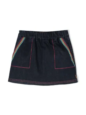 Jupe Boule Missoni Pour Fille 4 Ans - Coupe A-Line En 100% Coton, Gris Taupe - Occasion TBE
