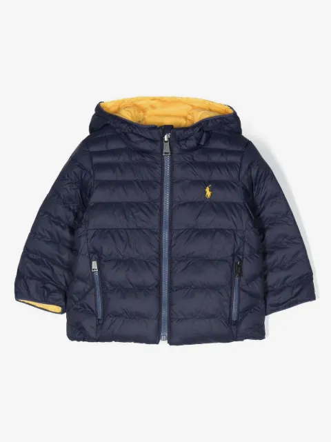 POLO RALPH LAUREN KIDS reversible padded jacket