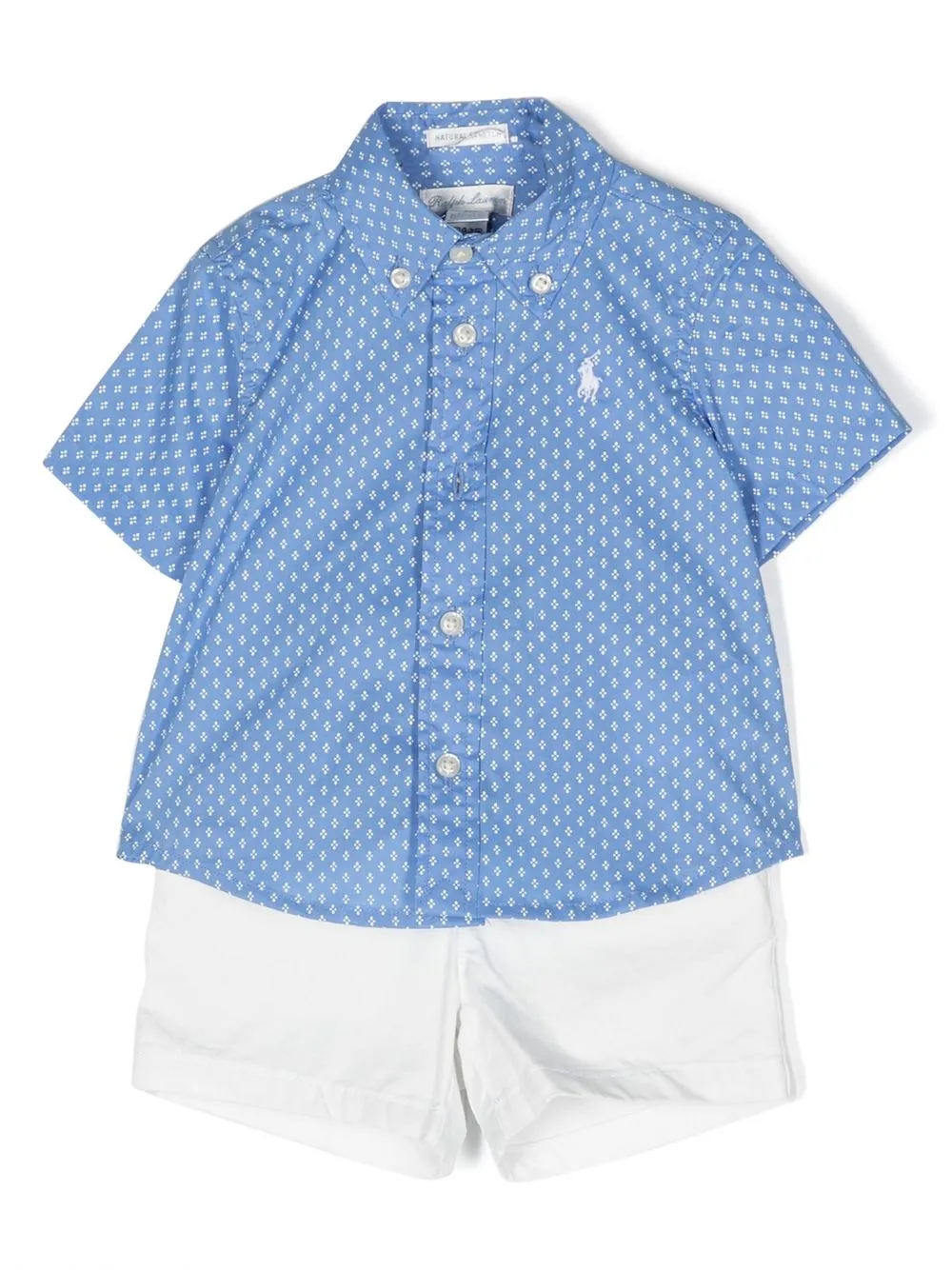 

Ralph Lauren Kids cotton smart shorts - Blue
