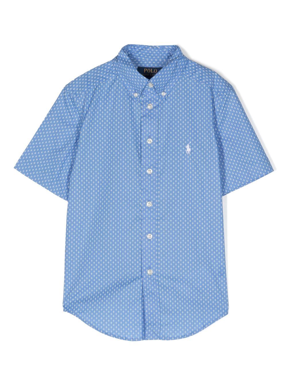 

Ralph Lauren Kids Polo Pony short-sleeve shirt - Blue