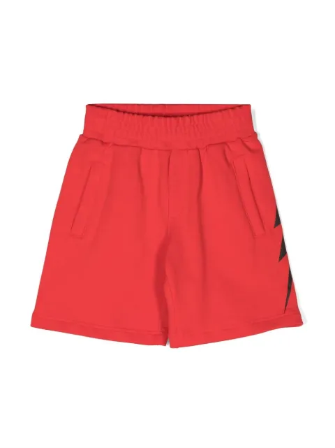 Neil Barrett Kids lightening-print shorts