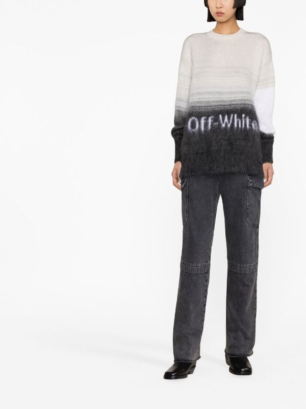 Off white deals gradient jumper