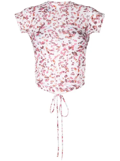 MARANT ÉTOILE t-shirt Juvia à dos ouvert
