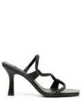 Senso Umee 90mm square-toe sandals - Black