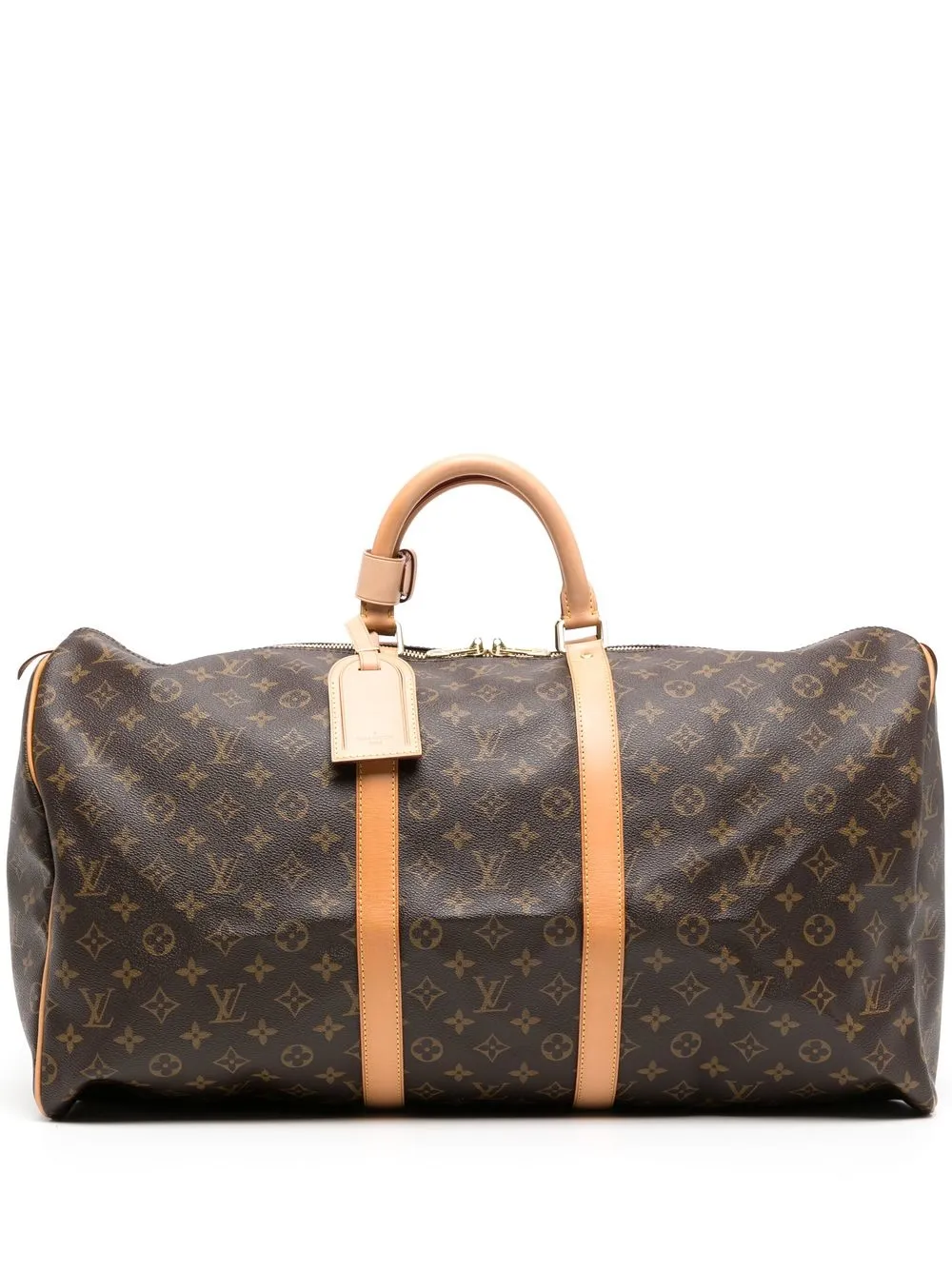 

Louis Vuitton 2013 pre-owned Monogram Keepall 55 travel bag - Brown