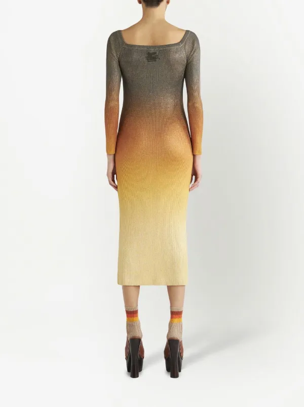 etro knit dress Etro Crochet Knit Mini Dress - Green