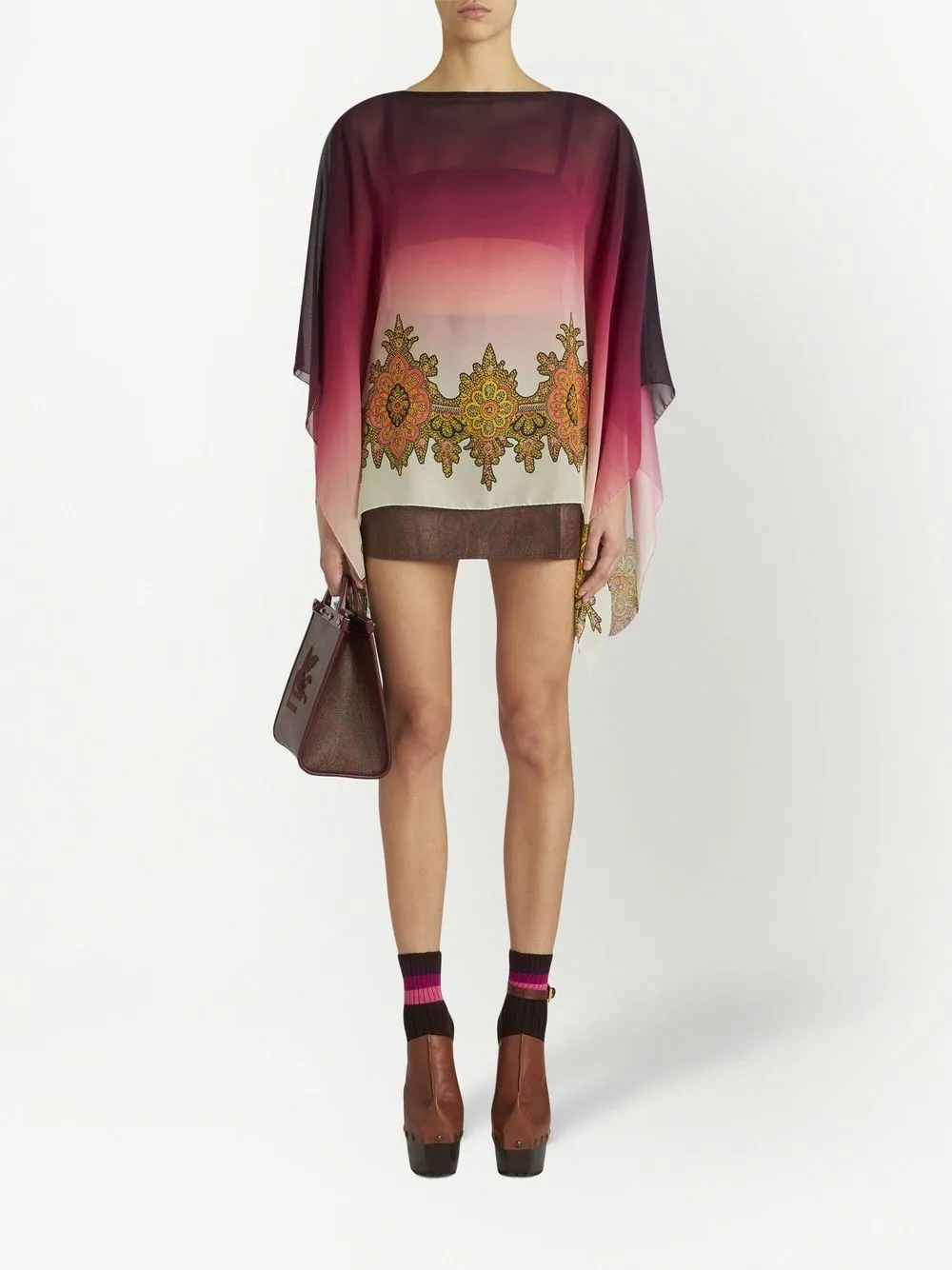 ETRO Zijden blouse - Rood