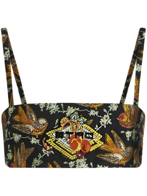 ETRO floral-print vest top
