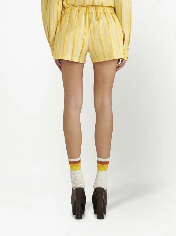 ショートパンツ ETRO Woman Short Ivory WREB0007 W3796 Etro Mini shorts for Women | Online Sale up to 73% off | Lyst