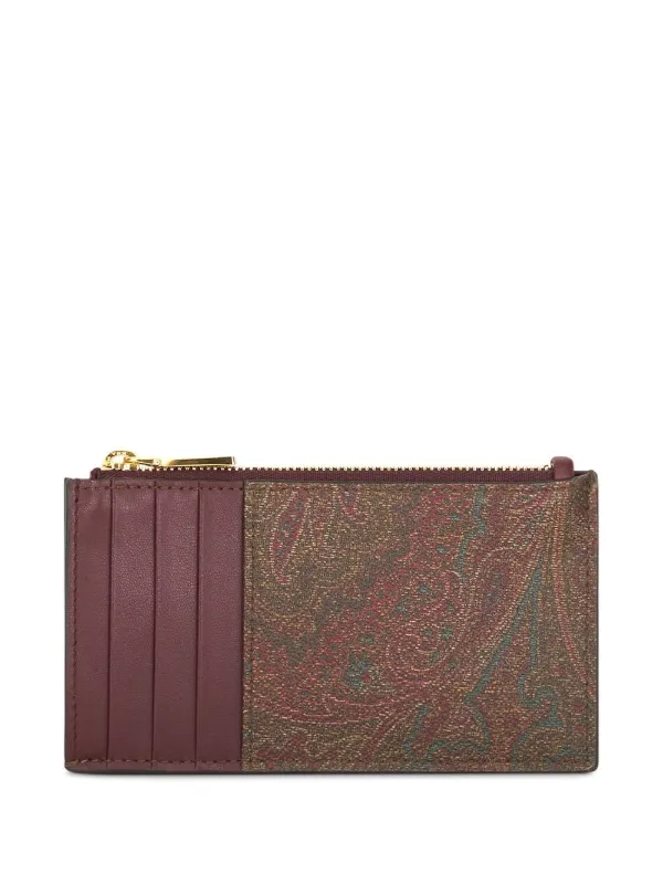 【送料&関税込】Etro Pegaso Wallet ETRO Pegaso motif-embossed Leather Wallet | Black | FARFETCH SK