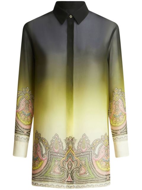 ETRO paisley-print silk shirt Women