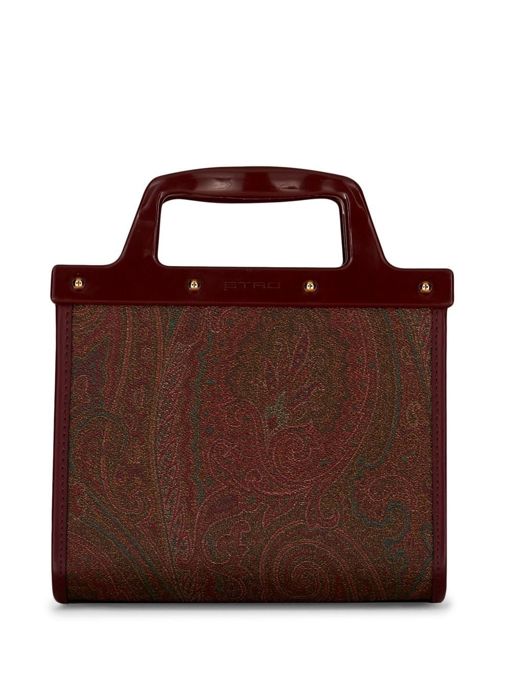 ETRO Shopper met paisley-print - Rood